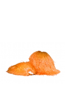 Jednokolorowy pompon - pomarańczowy